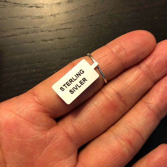 Sterling Silver 925 Claddagh Ring with Opal & CZ - Picture 6 of 6